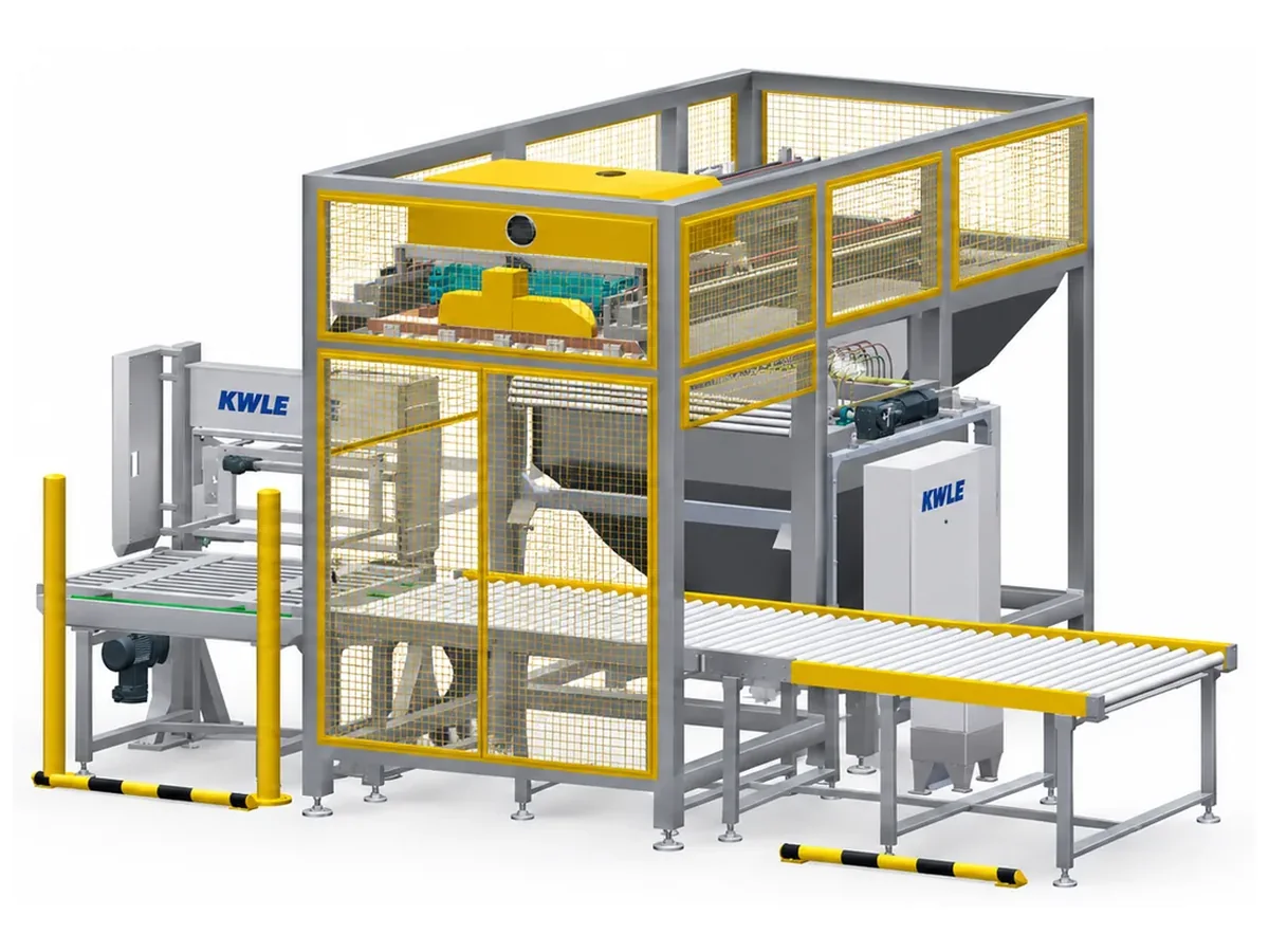 EMP-S standard layer bag emptying system