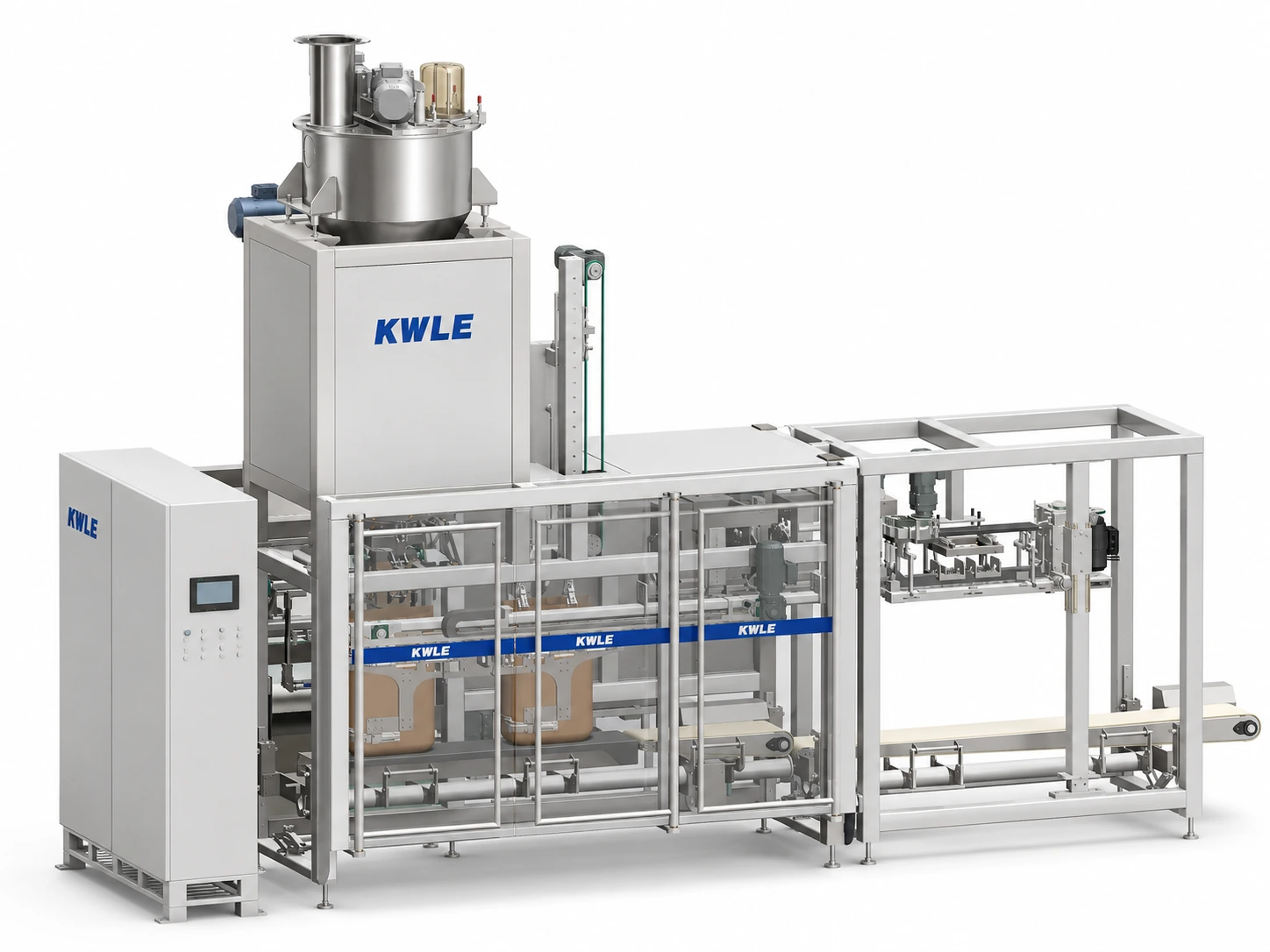 KBF-1025 single-head bottom-up powder filling system