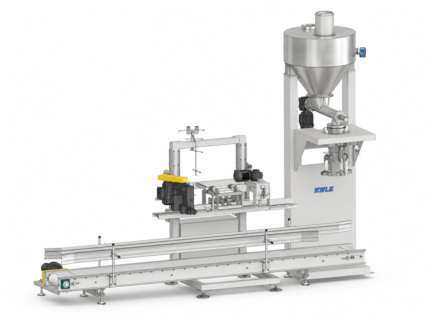 KWLE gross weighing manual bagging station