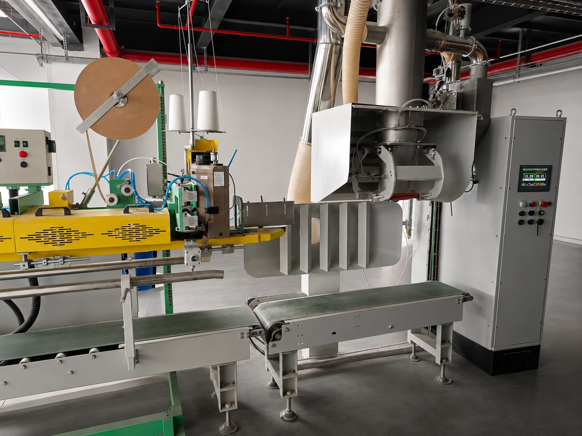 Manual bagging station