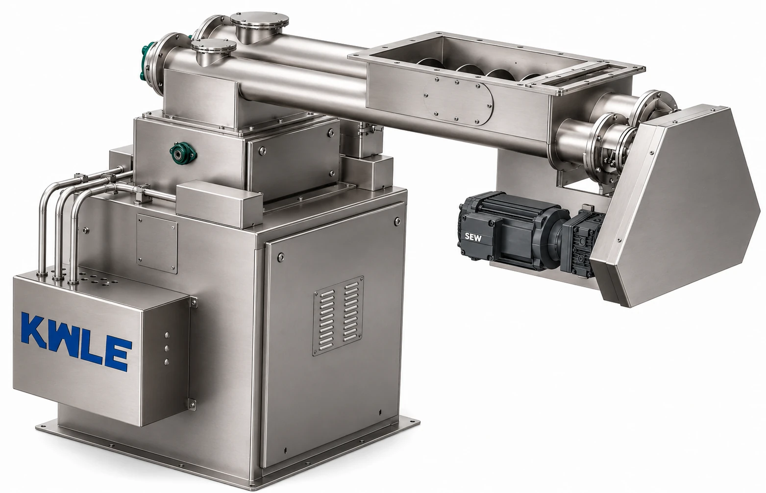 KWLE double screw feeding system